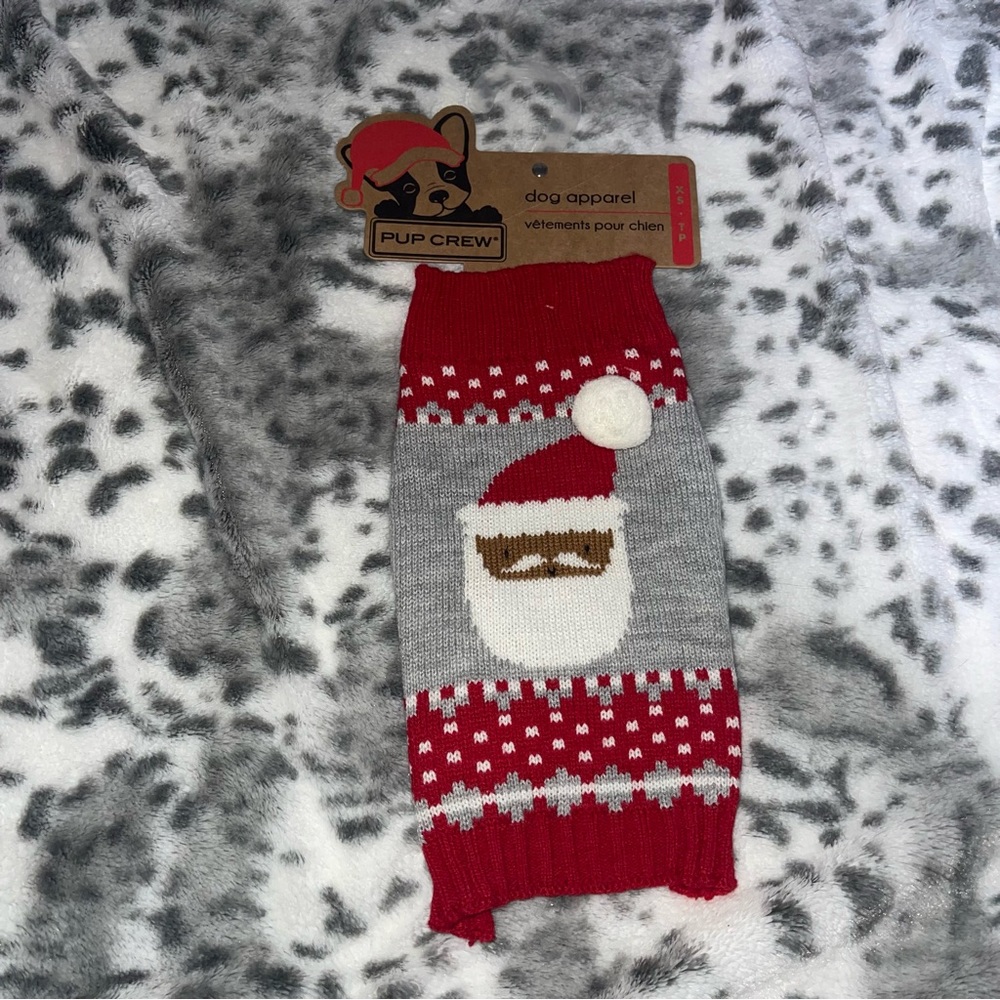 Pup Crew Christmas Sweater